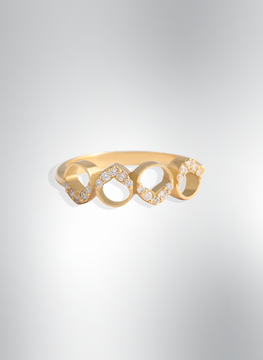 Four Motif Ring